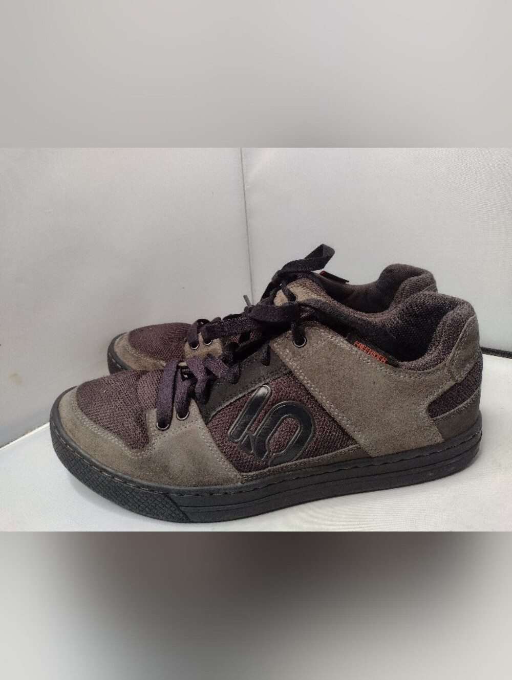 Adidas Five Ten Freerider Mountain Bike Shoes Gray Size 11.5 Suede R